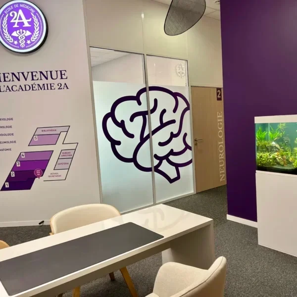 L'académie 2A, prépa santé à Lyon, propose des espaces sain et silencieux, disponible 7 jours sur 7, pour réviser de manière efficace et sans interruption.